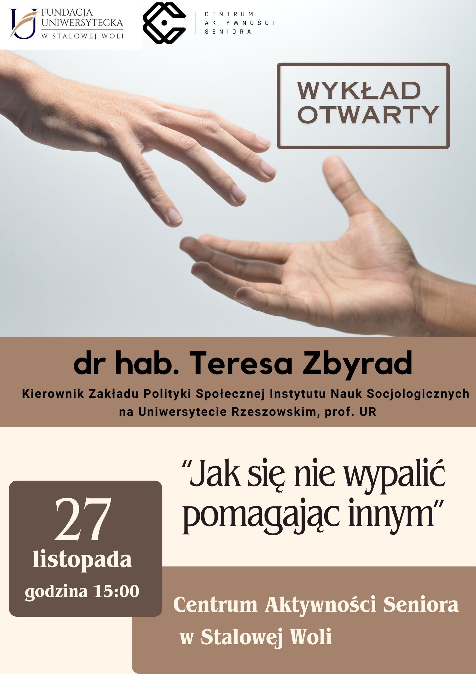 Jak si nie wypali pomagajc innym 2