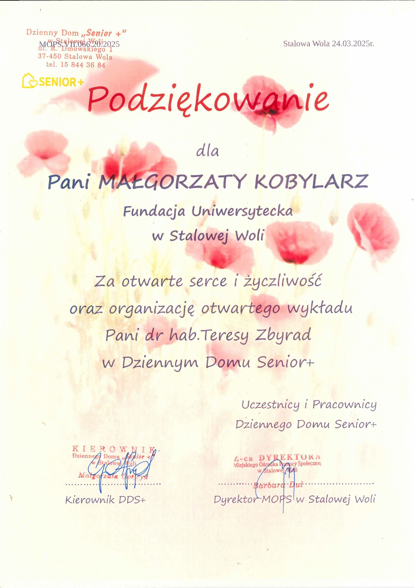 Podzikowanie 2